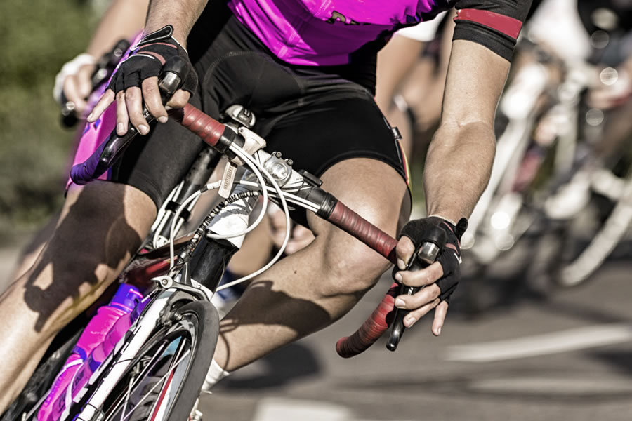 Athlete-cyclist